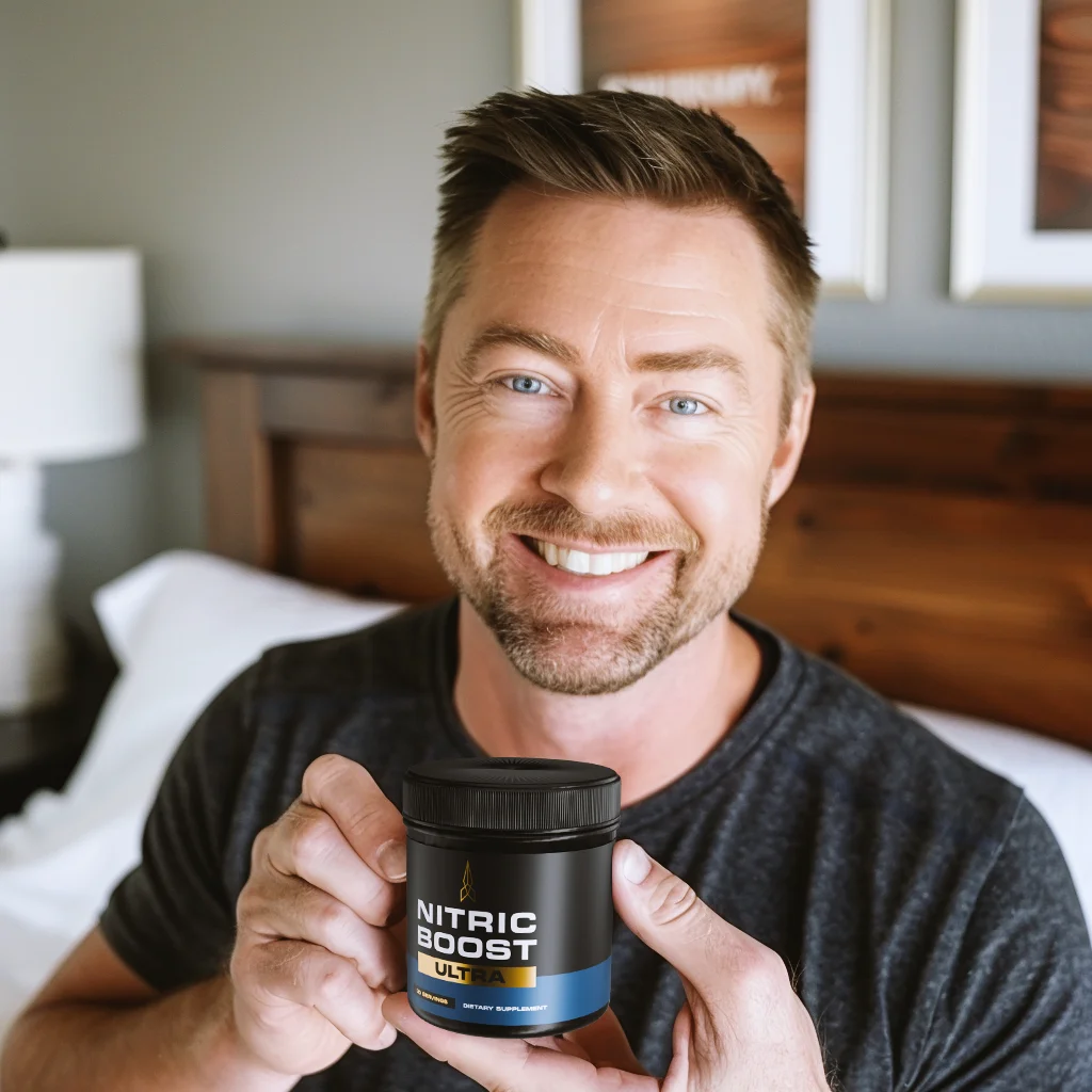 Man feeling confident after natural ED treatment